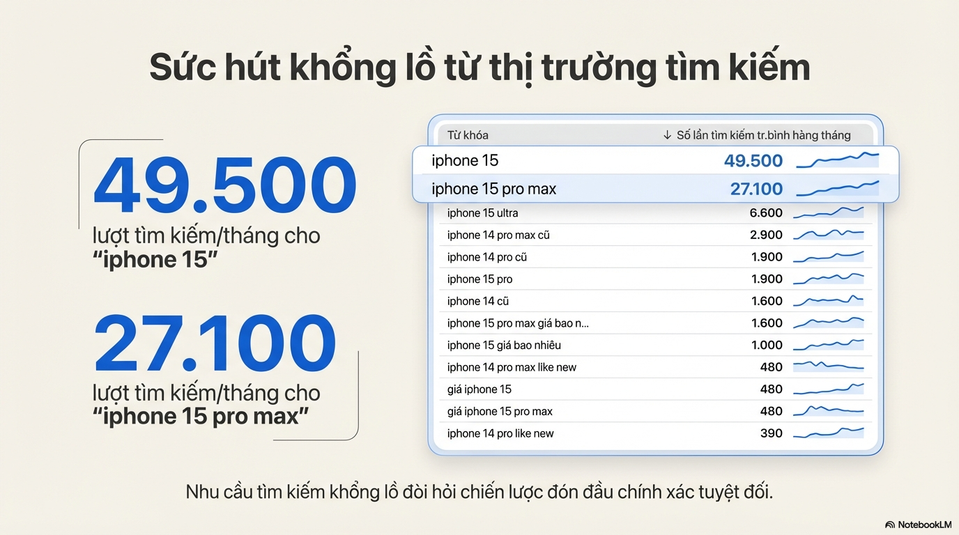 Bộ từ khoá cạnh tranh